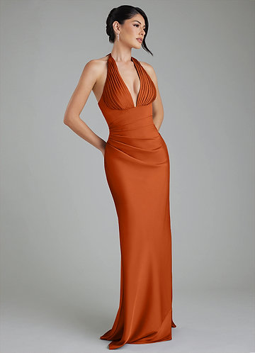 azazie burnt orange bridesmaid dresses Dresses丨Azazie Australia wedding burnt orange bridesmaid dresses