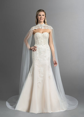 Chapel Train Wedding Dress | Chapel Train Bridal Gowns - Azazie