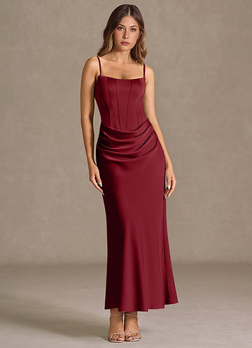 Katelyn Merlot Maxi Dress image1