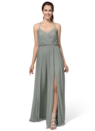 Steel Grey Bridesmaid Dresses | Azazie
