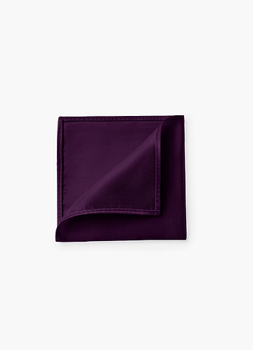 front Boy's Stretch Satin Pocket Square