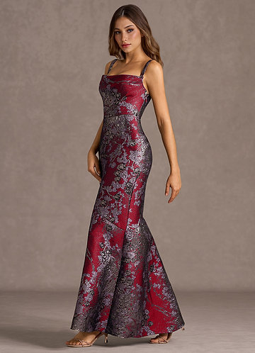 Trinity Merlot Maxi Dress image1