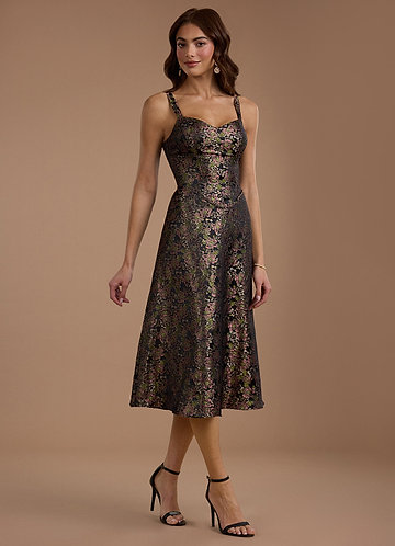 Elsie Moody Floral Midi Dress image1