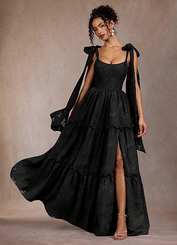 Black Ruffle Dresses | Azazie Black Ruffle Dresses | Azazie
