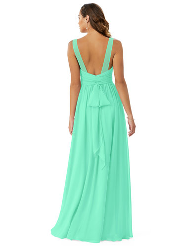 turquoise and white bridesmaid dresses