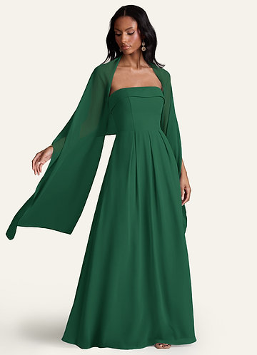 slim fit dress slacks Jade Shawl Mermaid Dress– Teuta Matoshi