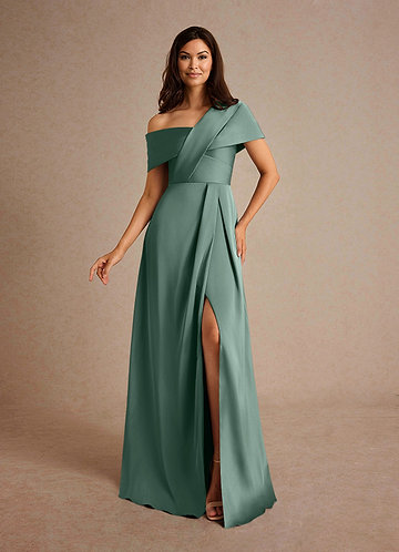 eucalyptus green mother of the bride dress ZAPAKA Women Beaded Eucalyptus Bridesmaid Dress with Sequins Tulle A-Line Wedding Guest Dress, Eucalyptus / US4 main image 0
