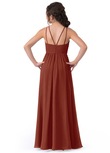 Terracotta Junior Bridesmaid Dresses 
