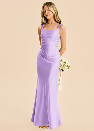 junior purple formal dresses Lilac Bridesmaid purple prom dress