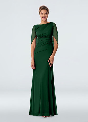 mother of the bride dark green dresses