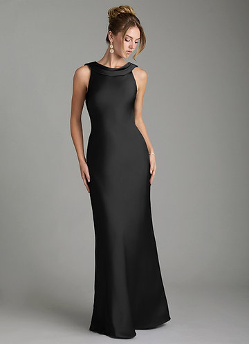 boat neck black dress Spaghetti Straps Burnt Orange Short Bridesmaid Dresses Online, Cheap B –  LoverBridal main image 0