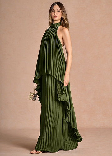 Zorelle Olive Maxi Dress image1