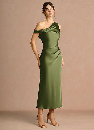Grevina Olive Maxi Dress image1