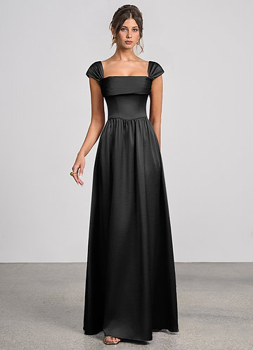 Robe Longue Noir Odette image1