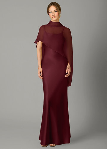 barn wedding rustic wedding bridesmaid dresses 2025 Wine V-Neck Burgundy Chiffon Bridesmaid Dresses Burgundy / 14