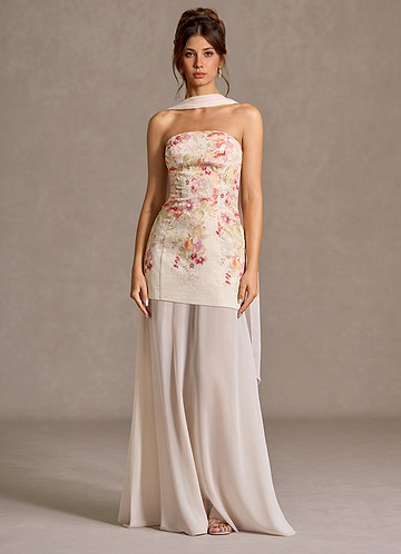 Undra Antique Floral Maxi Dress image1