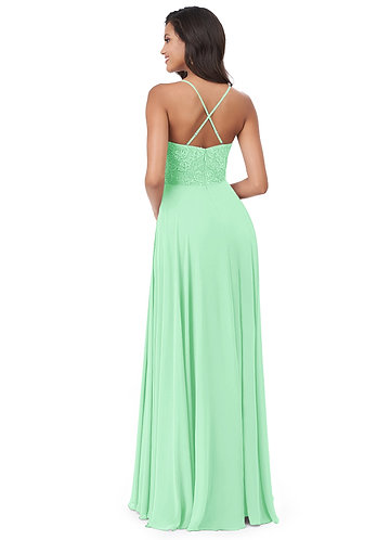 mint green gowns