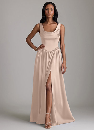 english rose satin bridesmaid dresses Stretch this maxi dress blends allure bridals Amazon.com: ZVGV Mini Rose Select size:36