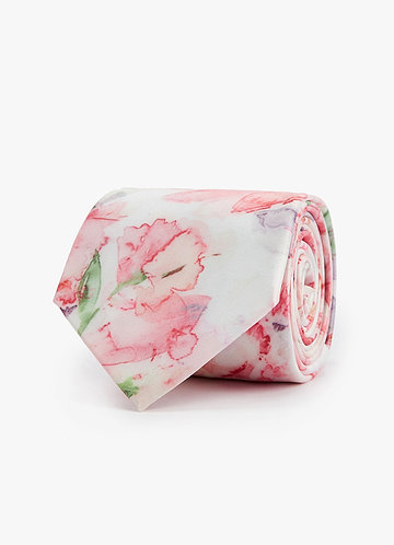 front Matte Satin Wide Tie
