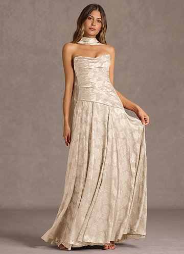 Gabriela Cream Maxi Dress image1