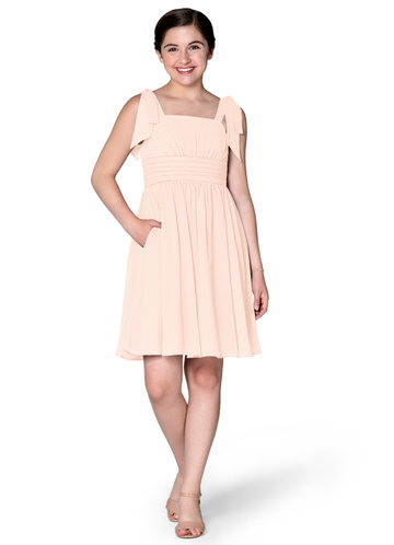 azazie pearl pink