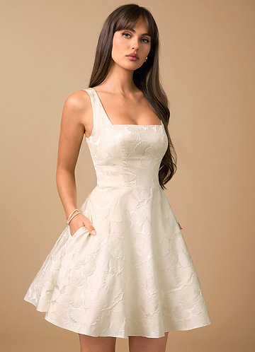 vestido Mini Branco Francês Effie image1