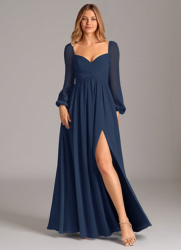 Bella Navy Maxi Dress image1