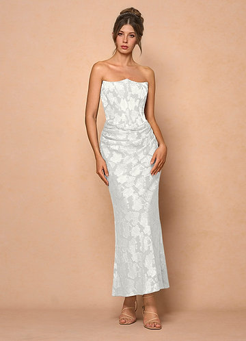 Ezrena White Maxi Dress image1