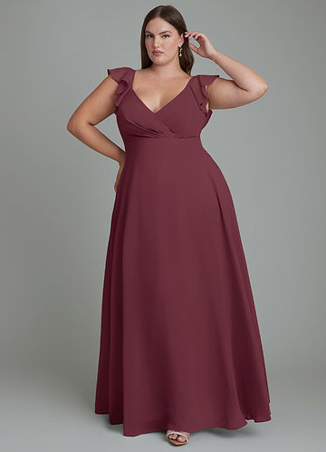 Empire Plus Size Bridesmaid Dresses
