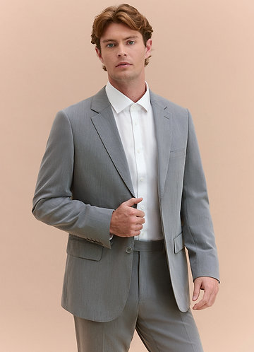 front William Grey Comfort Blend Suit Jacket