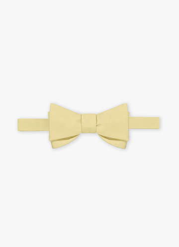 front Fliege aus Stretch-Satin