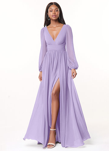 Azazie Zeya Lilac Bridesmaid Dresses | Azazie CA