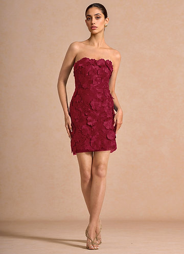 Robe Courte Merlot Della image1
