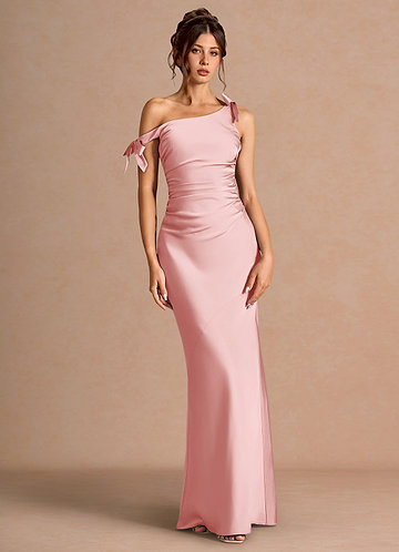 Vestido Rosa Neblina Largo Willow image1