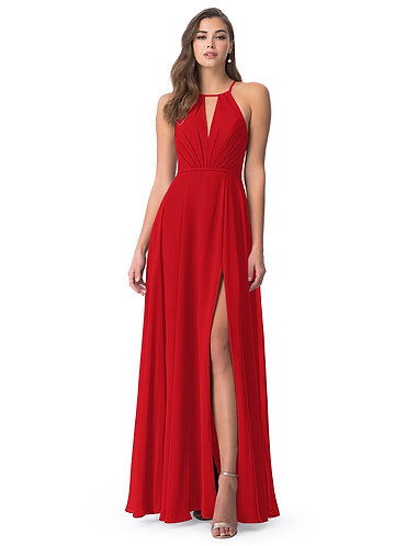 red summer bridesmaid dresses