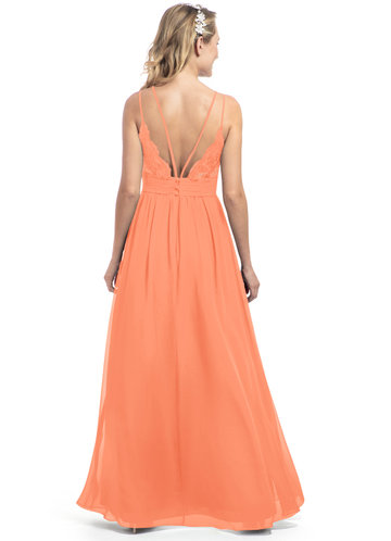 papaya bridesmaid dresses