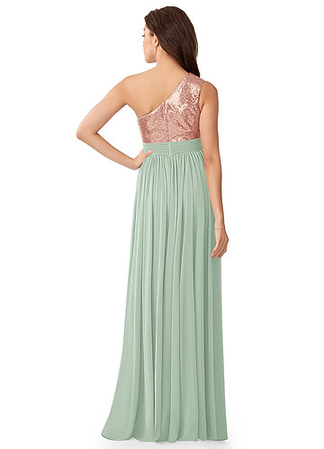 constance sequin embellished maxi bridesmaid dress