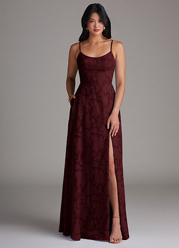 Moira Wine Maxi Dress image1