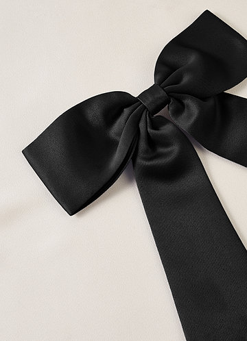 front Matching Color Bow Hair Clip Set