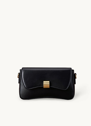 front Chic Solid Color Underarm Bag