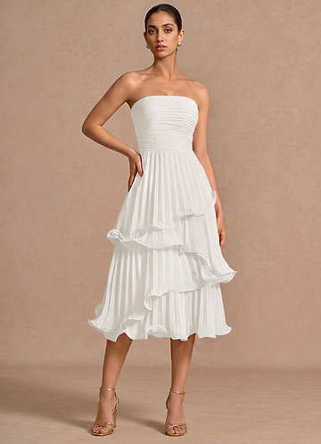 Hartley White Midi Dress image1