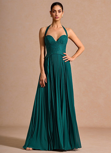 Elicia Teal Maxi Dress image1
