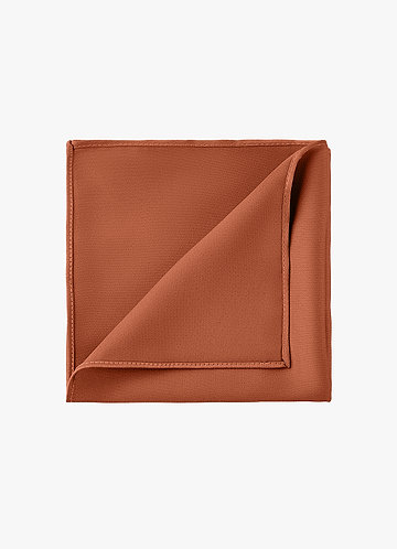 front Stretch Satin Pocket Square