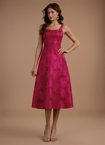 Kleid Kaylen Rubinrot Fuchsia image1