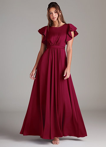 Azazie Daphne Modest Bridesmaid Dresses  image1