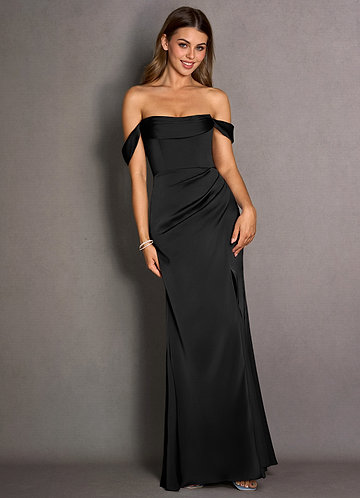 Vestido Negro Largo Valine image1