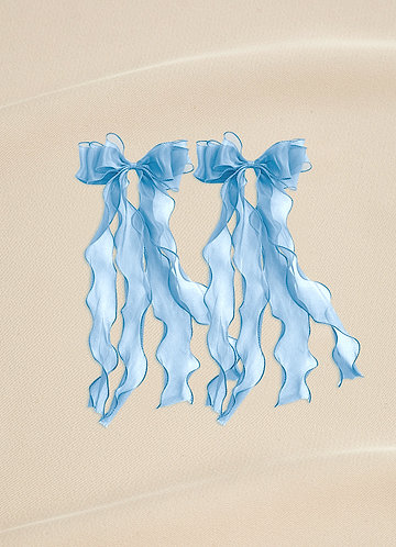 front Fluttering Streamer Hair Clip