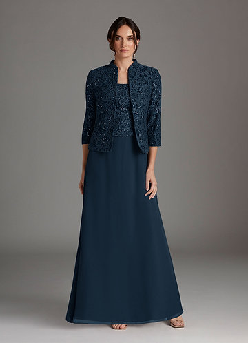 mother of the bride dress and coat winter wedding & Groom Dresses with Jackets Mugler : hat : last_chance_26 This Champagne Mother of Color:Antique Gold ($118.66)