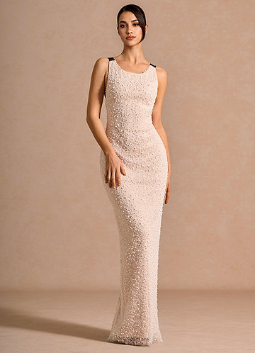 Scylla Champagne Maxi Dress image1
