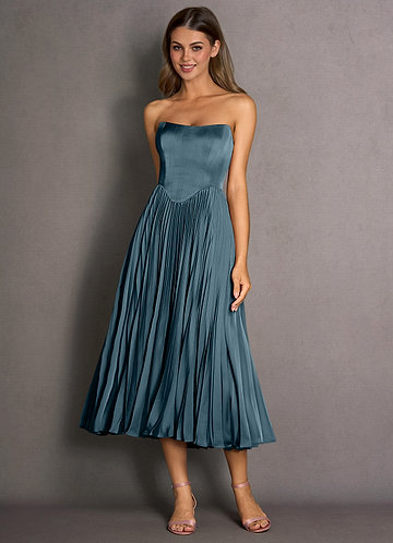 Basque Waist Wedding Guest Dresses | Azazie CA